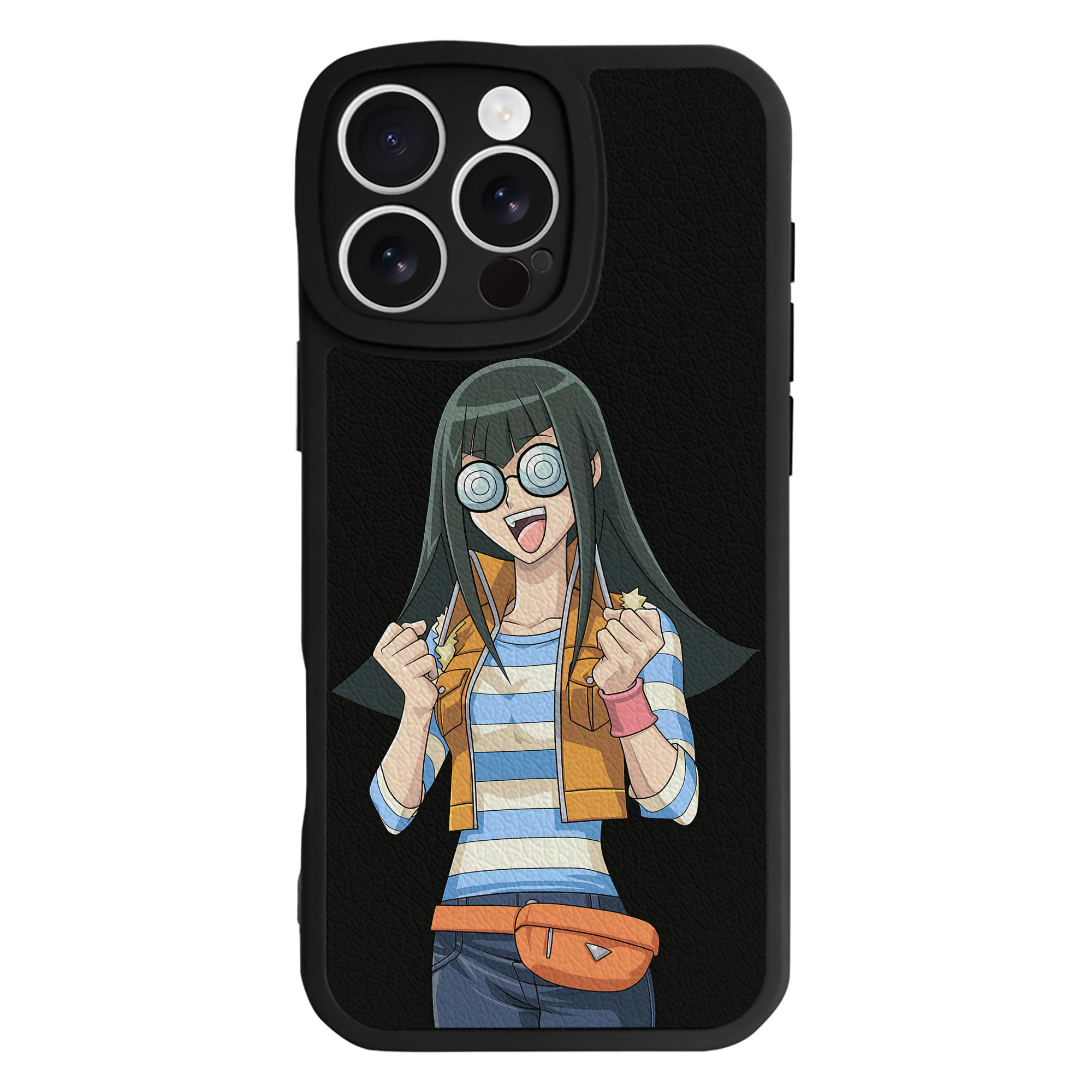 （画像用） 遊☆戯☆王 Yu-Gi-Oh! 【iPhone 16シリーズ対応】シリコンスマホケース（レザー調） 材質：シリコン